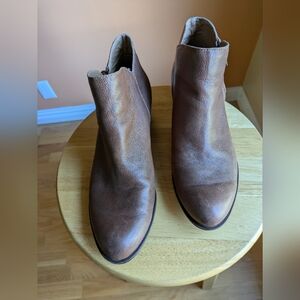 LUCKY BRAND Boots/ Ankle Women's Size 8.5 M Leather Brawn